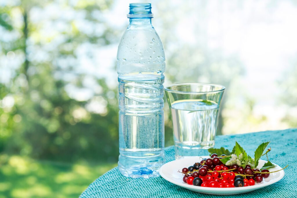 Health benefits of drinking water with natural fruits.